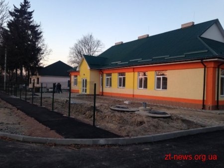 У с. Білка, що в Коростенському районі, завершують реконструкцію дошкільного закладу