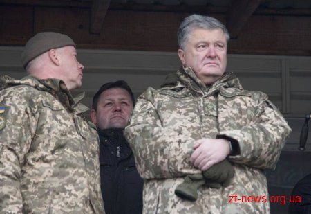 На Житомирщині за участю Президента проходять навчання Десантно-штурмових військ ЗСУ