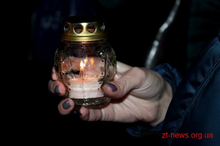 У День Гідності та Свободи сотні житомирян долучились до символічного Віче пам’яті