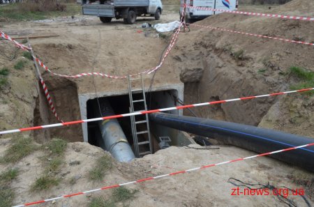 В мікрорайоні Хмільники вводять в експлуатацію нову ділянку трубопроводу