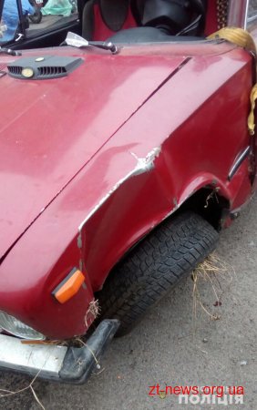 На Житомирщині нетверезий водій тікаючи від поліцейських з’їхав у кювет та перекинувся