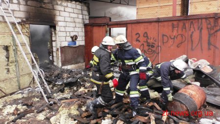 На одному з підприємств Житомира горіла сушарня