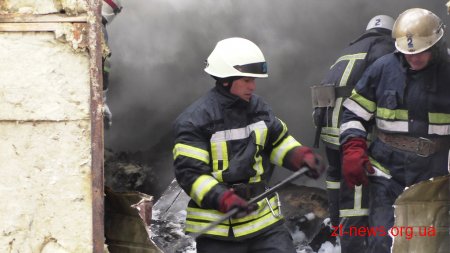 На одному з підприємств Житомира горіла сушарня