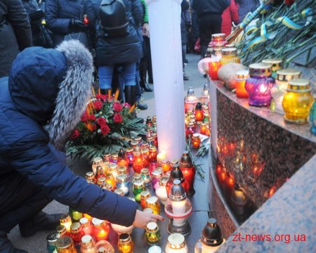 Житомиряни вшанували пам’ять жертв Голодомору