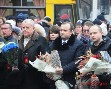 Житомиряни вшанували пам’ять жертв Голодомору