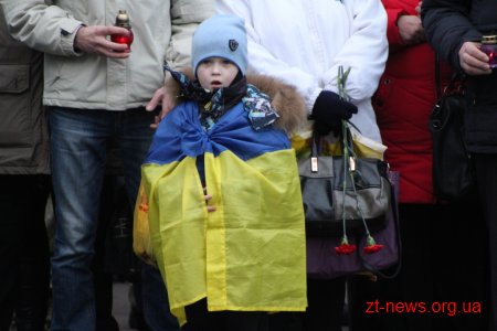 Житомиряни вшанували пам’ять жертв Голодомору