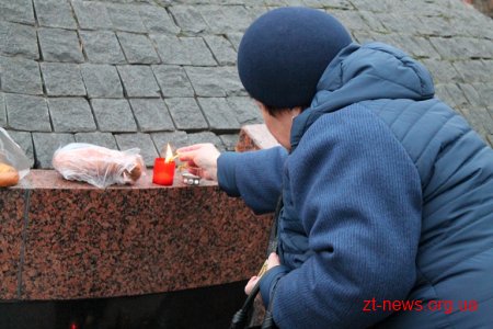 Житомиряни вшанували пам’ять жертв Голодомору