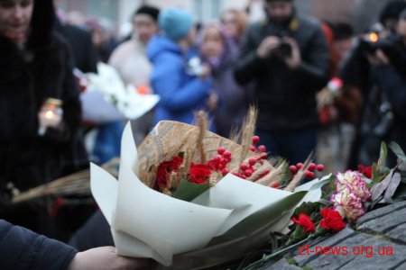 Житомиряни вшанували пам’ять жертв Голодомору