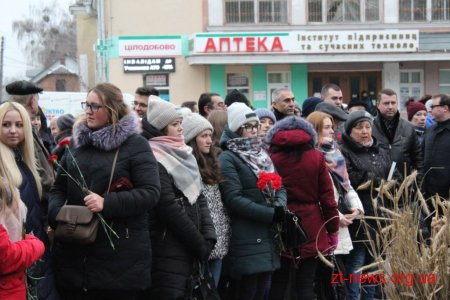 Житомиряни вшанували пам’ять жертв Голодомору