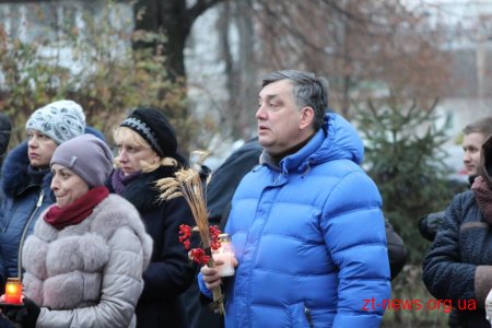 Житомиряни вшанували пам’ять жертв Голодомору