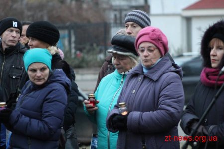 Житомиряни вшанували пам’ять жертв Голодомору