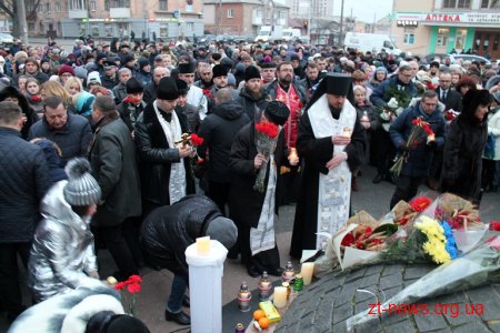 Житомиряни вшанували пам’ять жертв Голодомору
