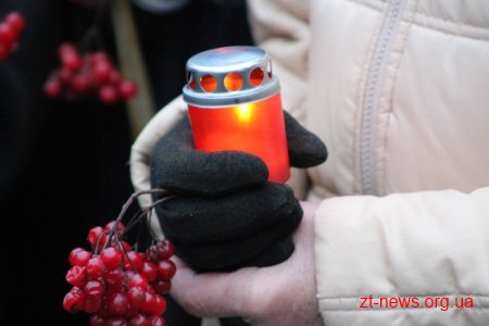 Житомиряни вшанували пам’ять жертв Голодомору