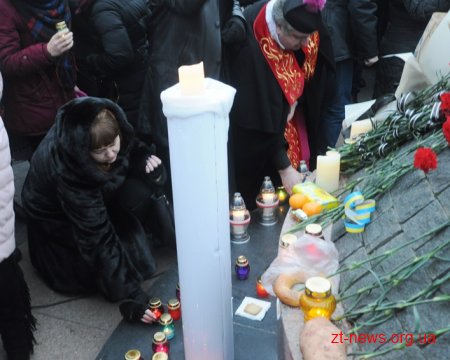 Житомиряни вшанували пам’ять жертв Голодомору
