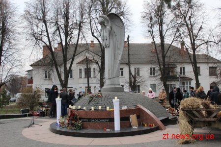 Житомиряни вшанували пам’ять жертв Голодомору