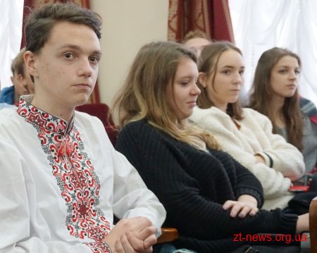 Олександр Авраменко провів майстер-клас із культури мовлення у Житомирі