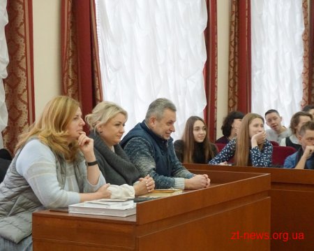 Олександр Авраменко провів майстер-клас із культури мовлення у Житомирі