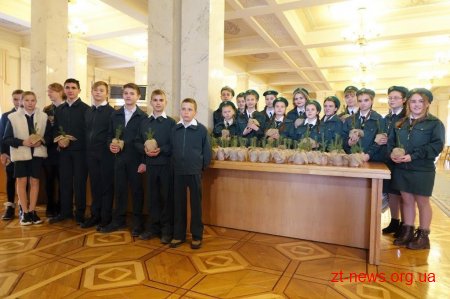 Вихованці Шкільного лісництва Житомирщини відвідали Верховну Раду
