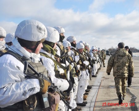 Президент Петро Порошенко привітав військовослужбовців Житомирщини із Днем ЗСУ