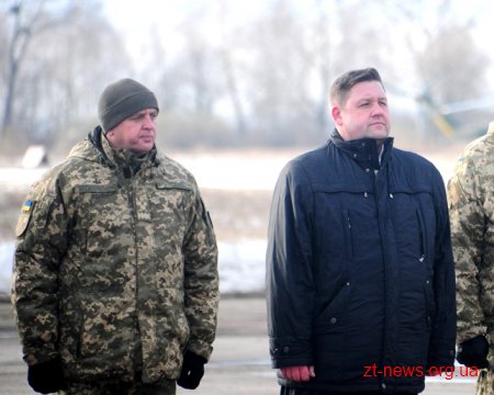 Президент Петро Порошенко привітав військовослужбовців Житомирщини із Днем ЗСУ