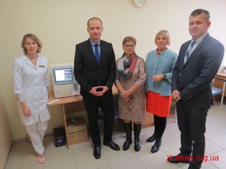 Дитяча міська лікарня отримала сучасне обладнання для дослідження крові