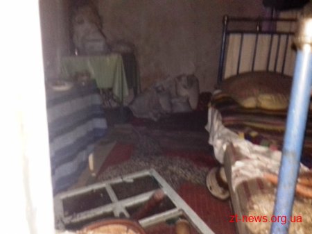 На Житомирщині під час гасіння пожежі вогнеборці виявили в дерев'яному будинку тіло жінки
