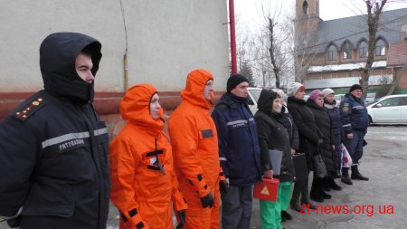 В Житомирі рятувальники відпрацювали ліквідацію умовної надзвичайної події