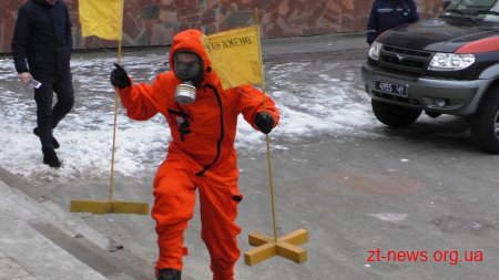 В Житомирі рятувальники відпрацювали ліквідацію умовної надзвичайної події
