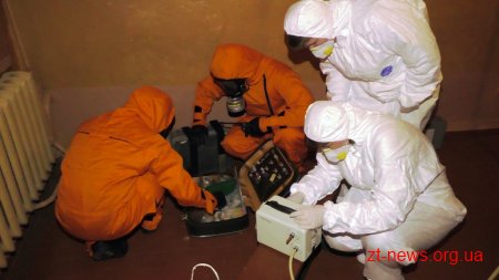 В Житомирі рятувальники відпрацювали ліквідацію умовної надзвичайної події