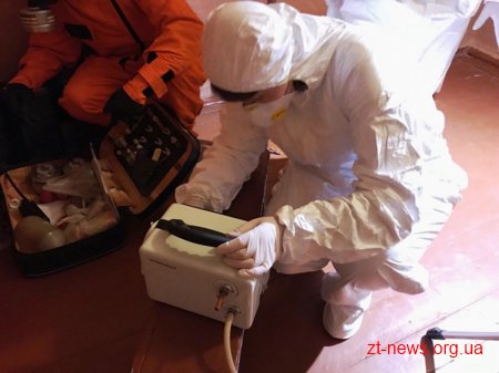 В Житомирі рятувальники відпрацювали ліквідацію умовної надзвичайної події