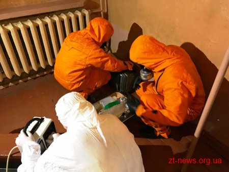 В Житомирі рятувальники відпрацювали ліквідацію умовної надзвичайної події