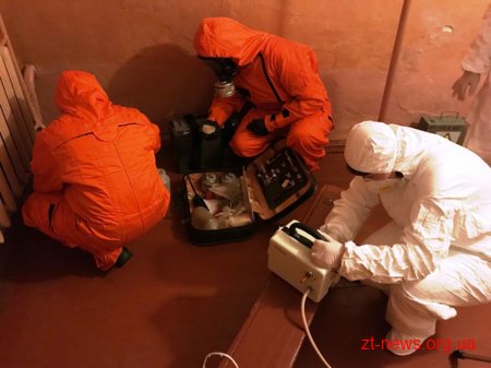 В Житомирі рятувальники відпрацювали ліквідацію умовної надзвичайної події