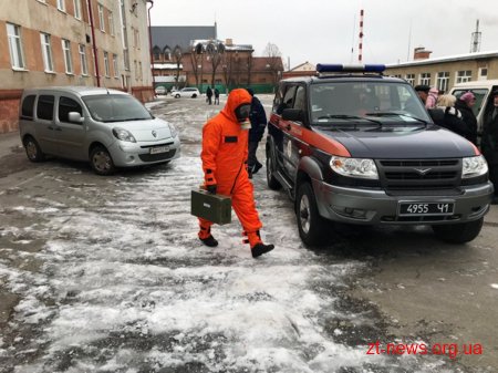 В Житомирі рятувальники відпрацювали ліквідацію умовної надзвичайної події