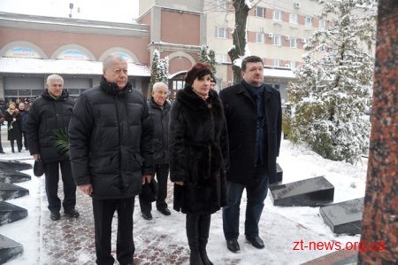 У Житомирі вшанували ліквідаторів аварії на Чорнобильській атомній електростанції