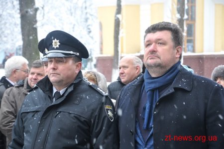 У Житомирі вшанували ліквідаторів аварії на Чорнобильській атомній електростанції