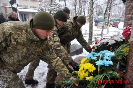 У Житомирі вшанували ліквідаторів аварії на Чорнобильській атомній електростанції