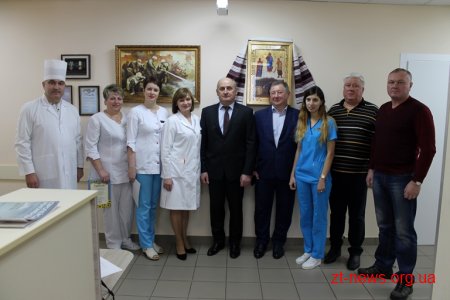 Володимир Ширма відвідав чорнобильців у «чорнобильському» відділенні