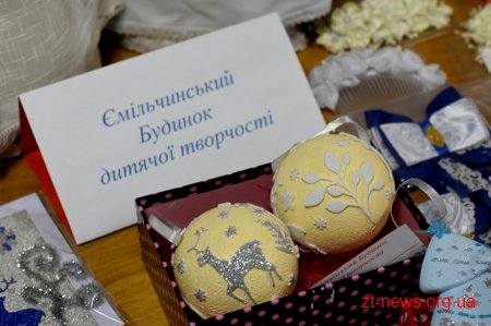 Депутати Житомирської облради обирали подарунки на новорічному ярмарку