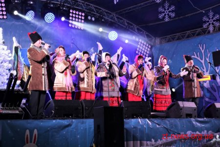 У Житомирі урочисто запалили ялинку