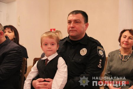 Житомирські поліцейські привітали вихованців дитячого будинку