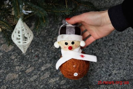 Житомиряни прикрасили ялинки на вулиці Михайлівській