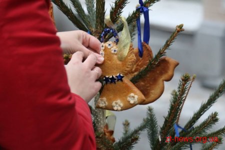 Житомиряни прикрасили ялинки на вулиці Михайлівській