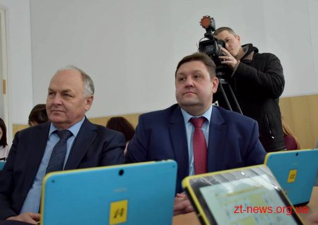 Ігор Гундич відкрив перший на Житомирщині інноваційний навчально-тренінговий клас