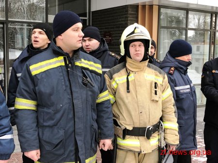 В одному з готелів Житомира пожежні гасили умовну пожежу