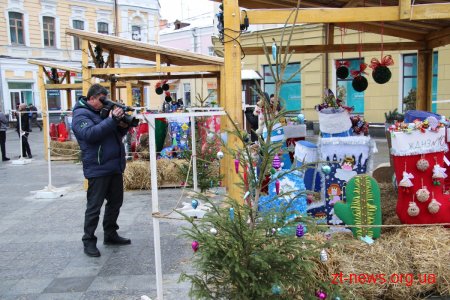 У Житомирі вперше відбувся фестиваль «Різдвяна панчоха»