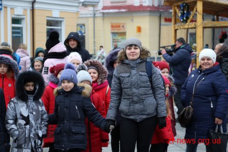У Житомирі вперше відбувся фестиваль «Різдвяна панчоха»