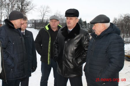 Володимир Ширма у Новограді-Волинському відвідав вихованців дитячого будинку та оглянув будівництво