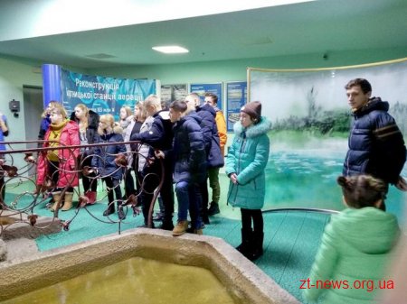 Центр допомоги учасникам АТО організував новорічну екскурсію для дітей