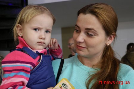 В Домі ветерана влаштували новорічне свято для маленьких житомирян