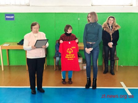 У Житомирі відбувся спортивний захід «Веселі Новорічні старти» серед дітей з інвалідністю